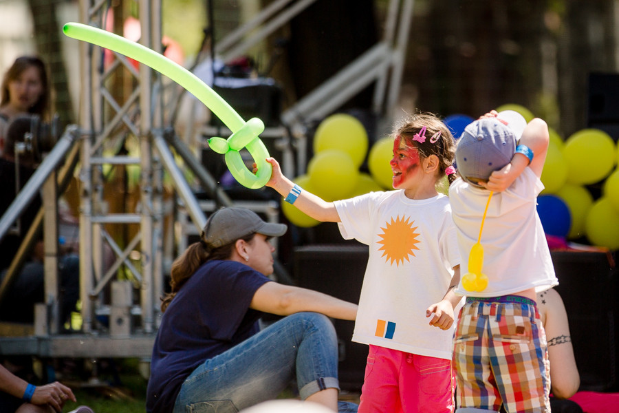 Bohemia Energy - dětský den a modelování zvířátek z balónků