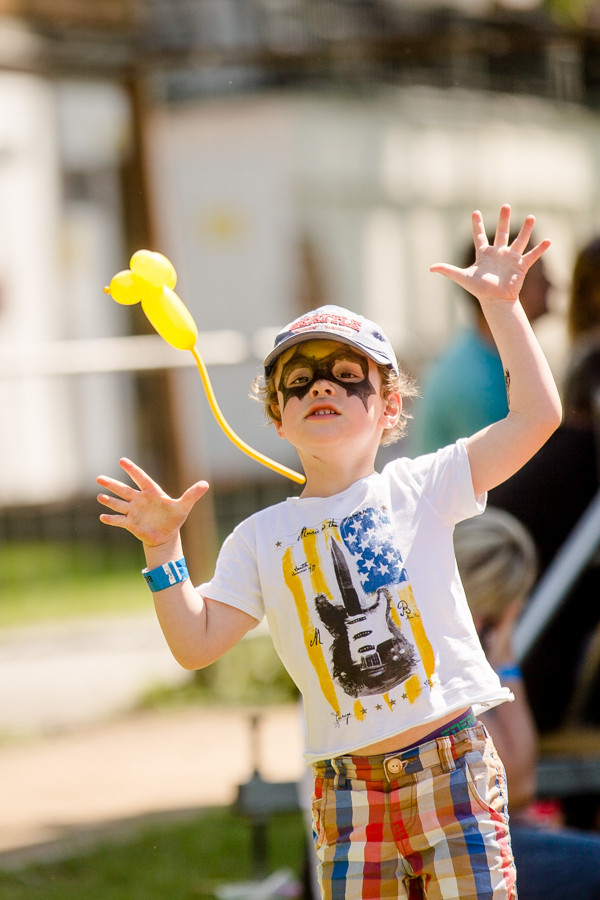 Bohemia Energy - dětský den a modelování zvířátek z balónků