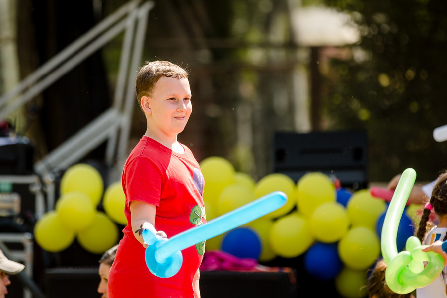 Bohemia Energy - dětský den a modelování zvířátek z balónků