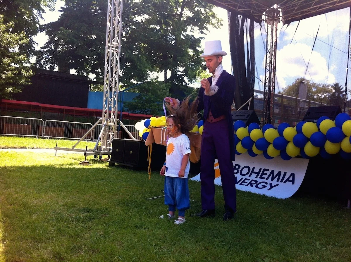 Bohemia Energy - dětský den a kouzelnické vystoupení