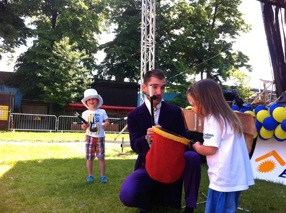 Bohemia Energy - dětský den a kouzelnické vystoupení