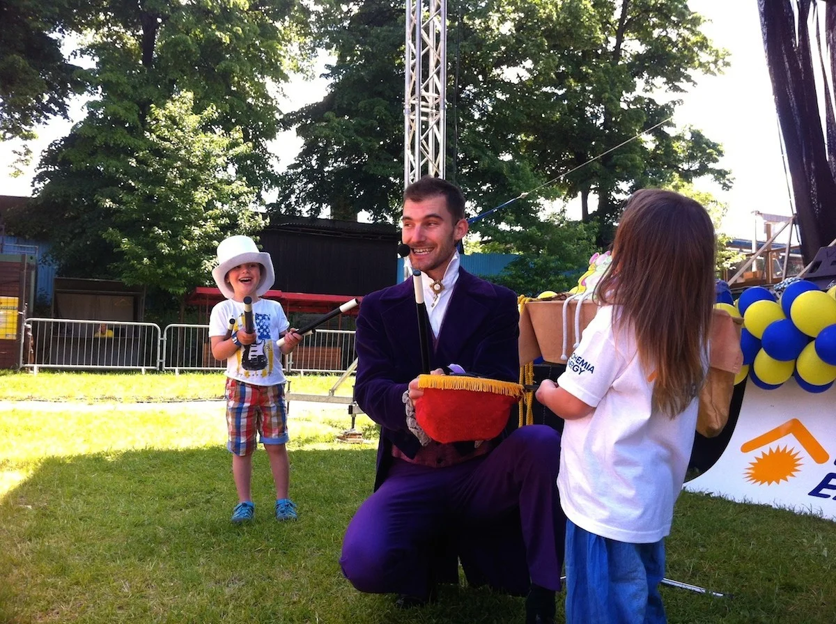 Bohemia Energy - dětský den a kouzelnické vystoupení