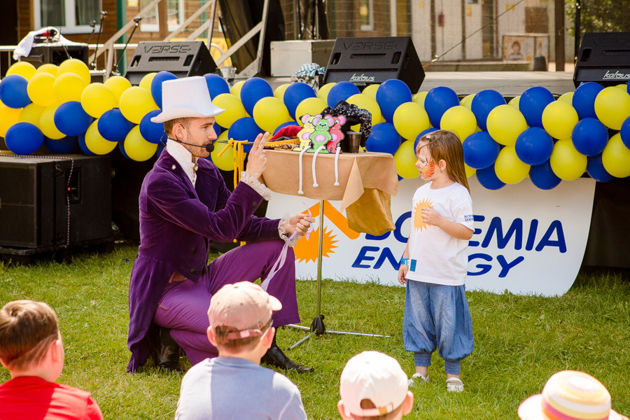 Bohemia Energy - dětský den a kouzelnické vystoupení