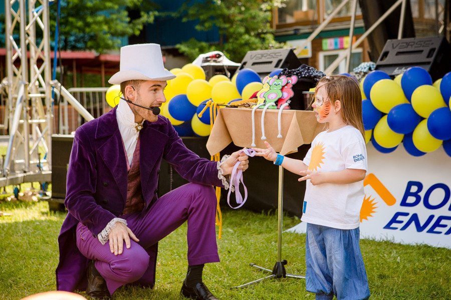 Bohemia Energy - dětský den a kouzelnické vystoupení