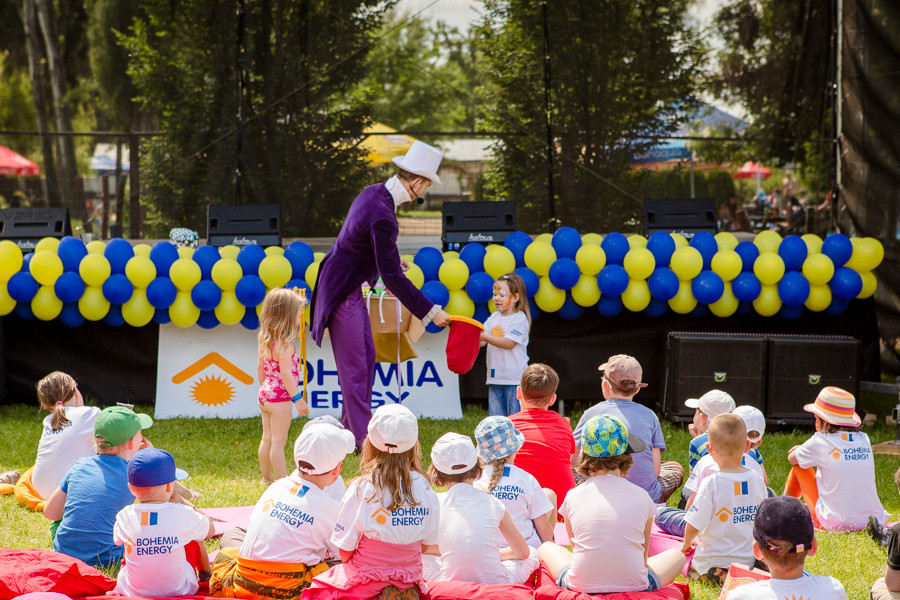 Bohemia Energy - dětský den a kouzelnické vystoupení