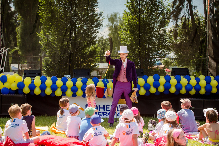 Bohemia Energy - dětský den a kouzelnické vystoupení