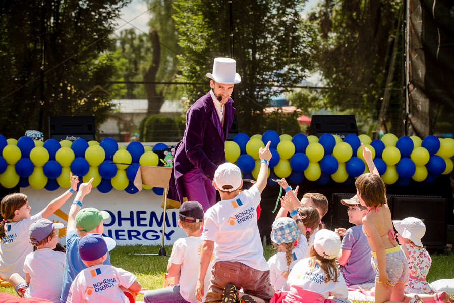 Bohemia Energy - dětský den a kouzelnické vystoupení