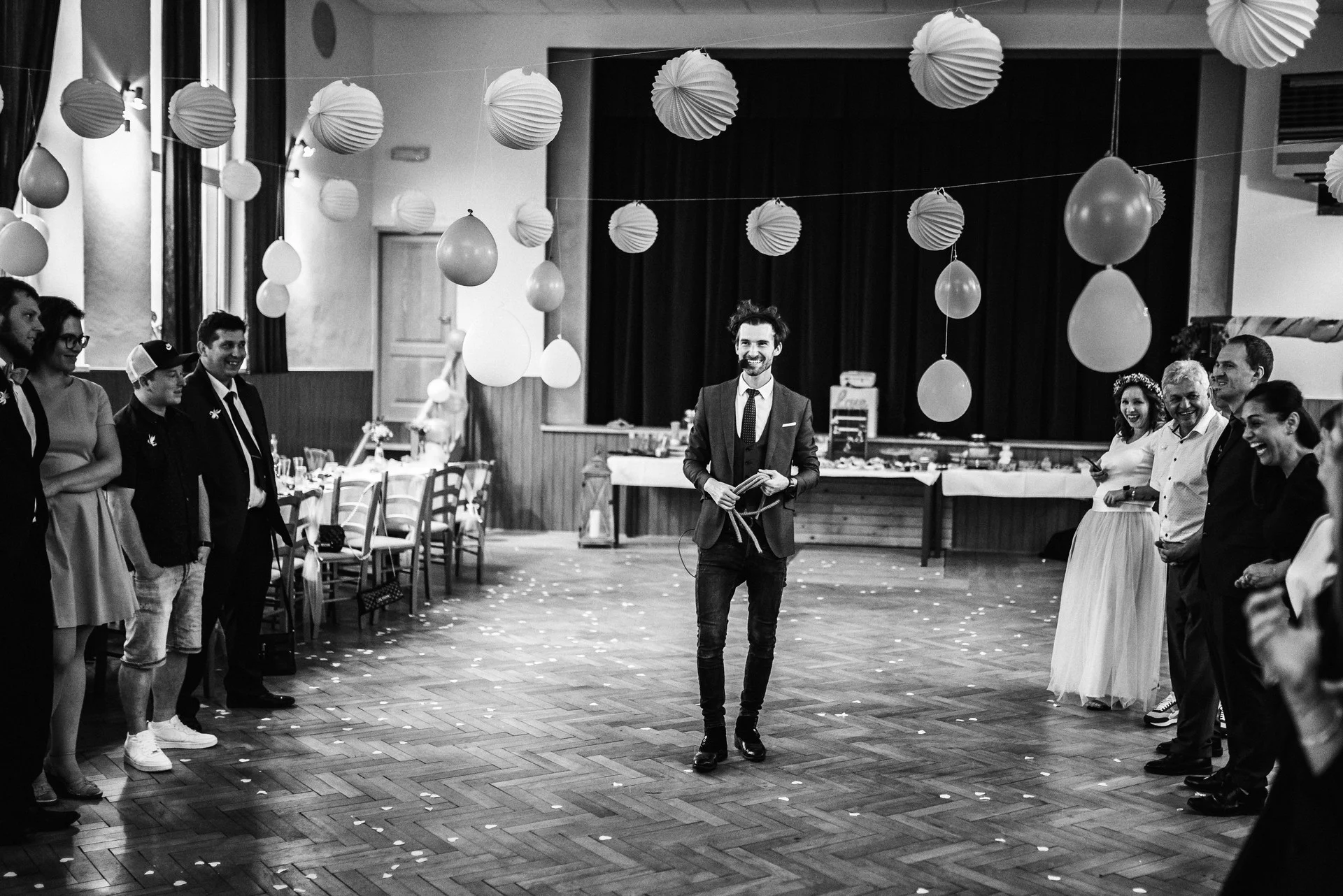 Hlinsko, svatba a kouzelník jako dárek