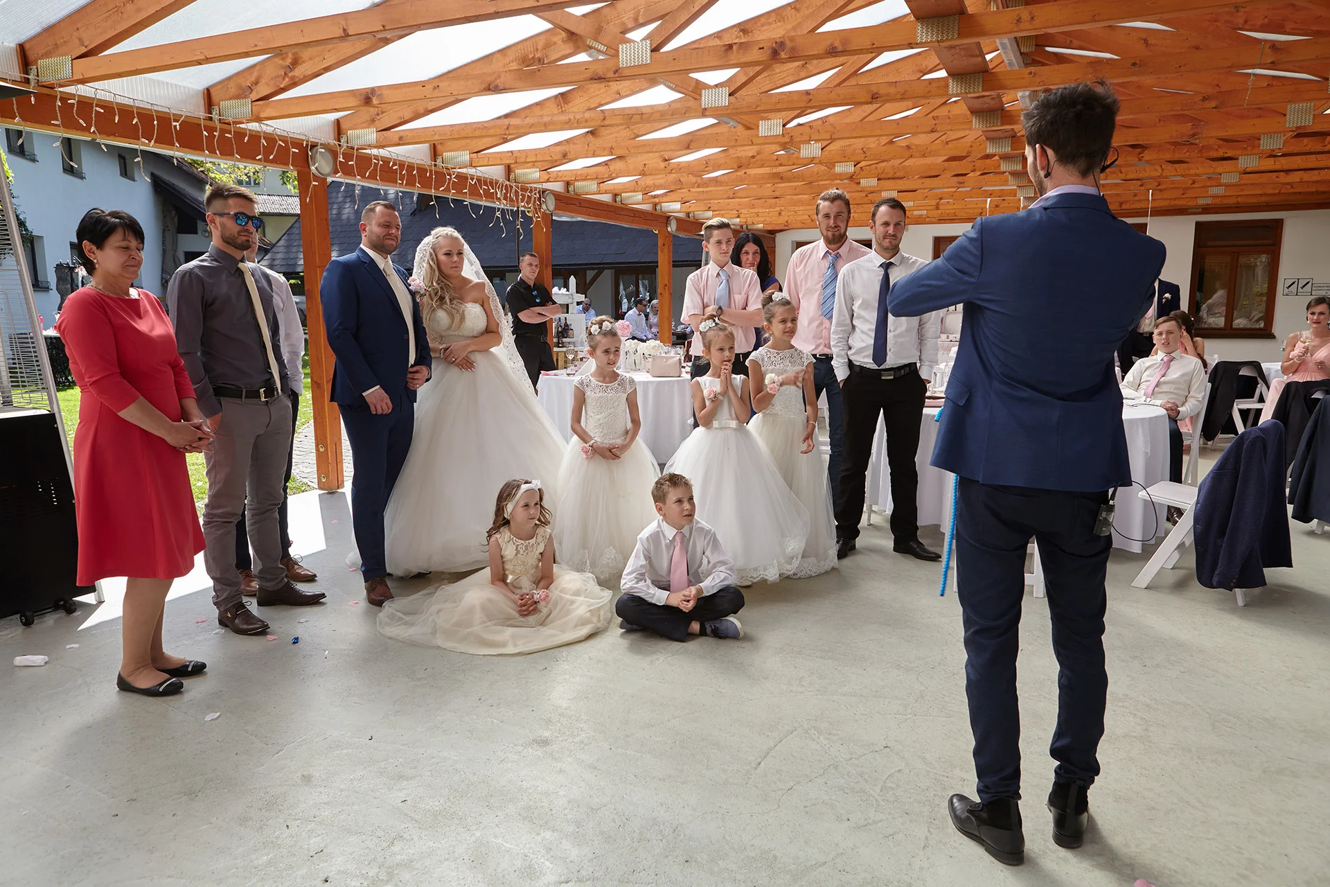 Šejdorfský mlýn, svatba na krásném místě, kouzelník Martin Kellman