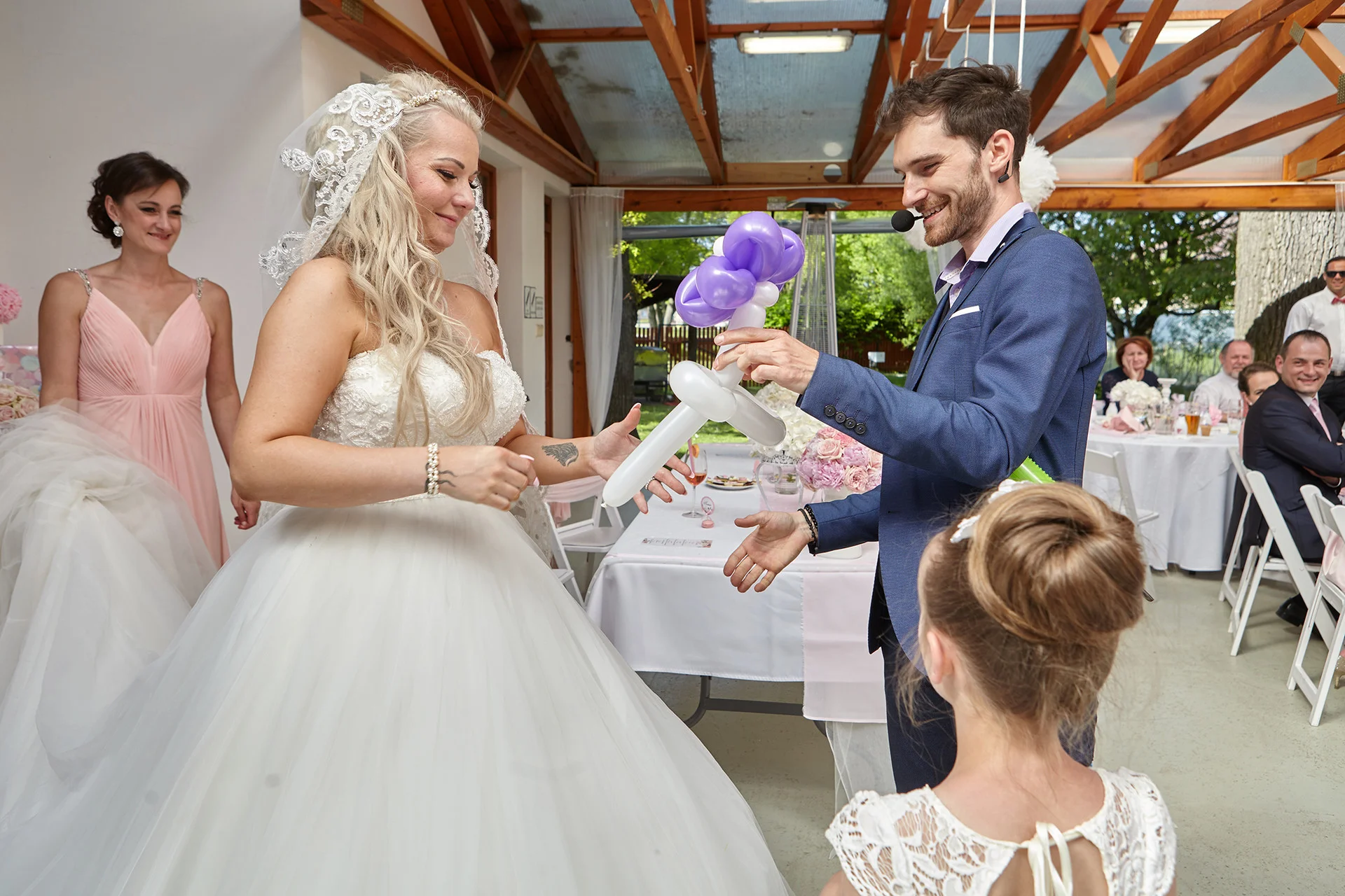 Šejdorfský mlýn, svatba na krásném místě, kouzelník Martin Kellman