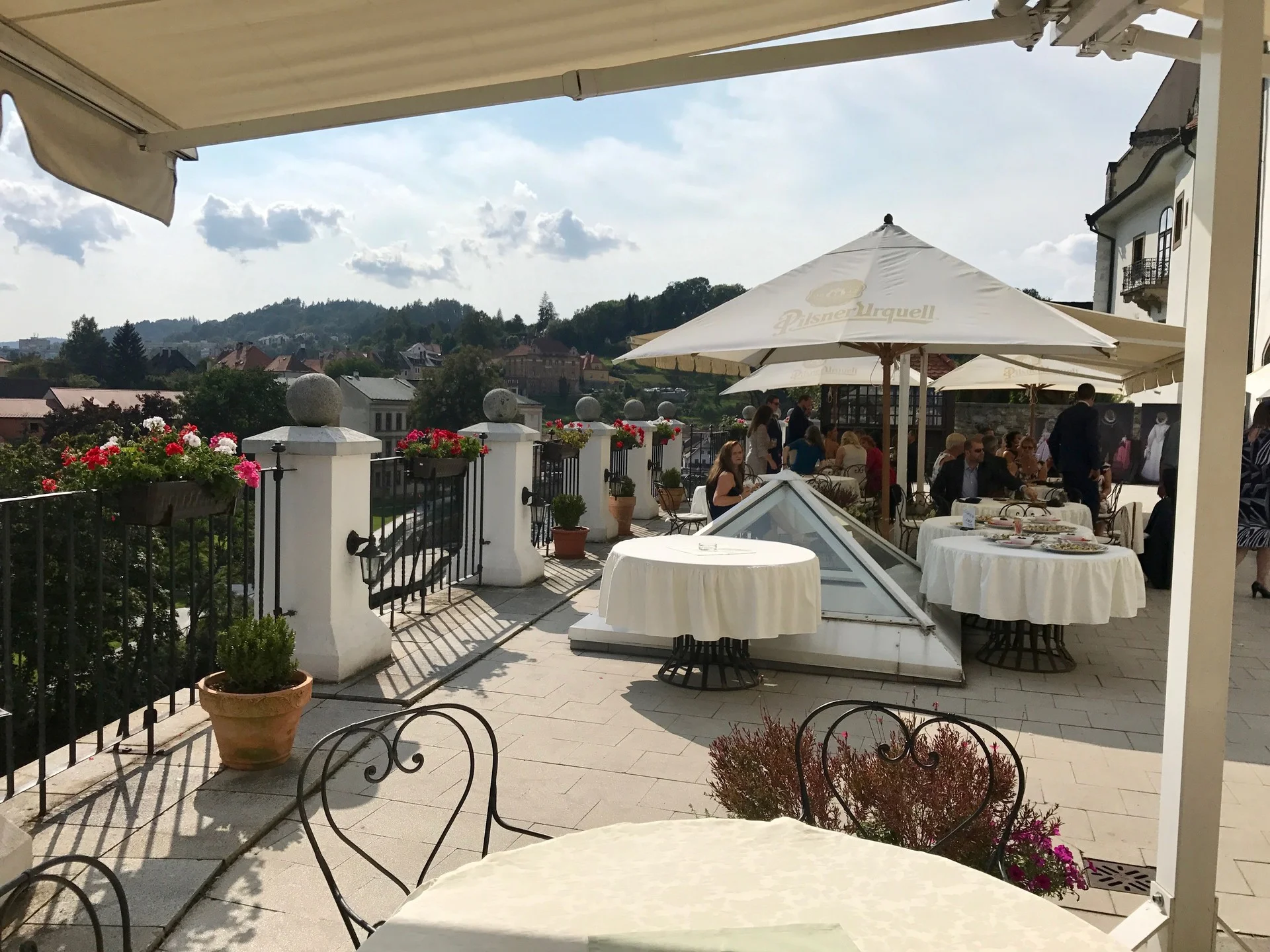 Hotel Růže, Český Krumlov, zábava na svatbu.