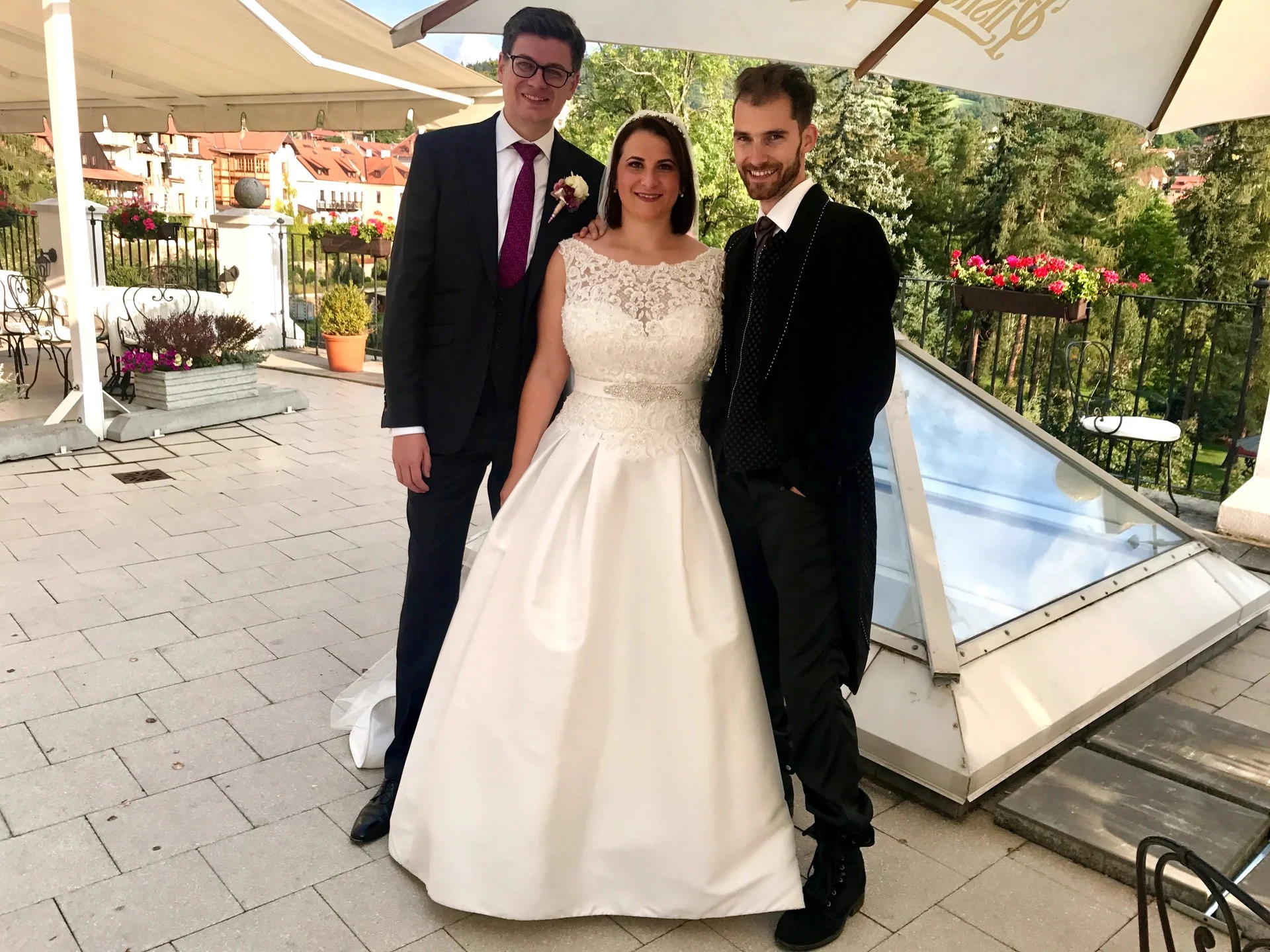 Hotel Růže, Český Krumlov, zábava na svatbu.