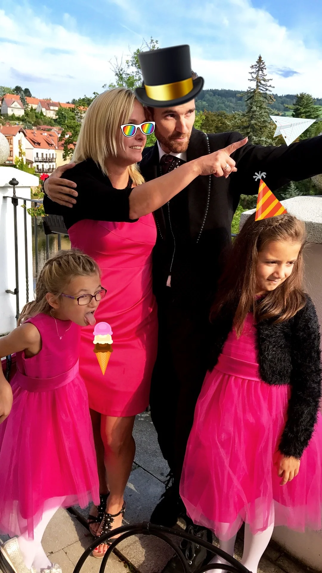 Hotel Růže, Český Krumlov, zábava na svatbu.