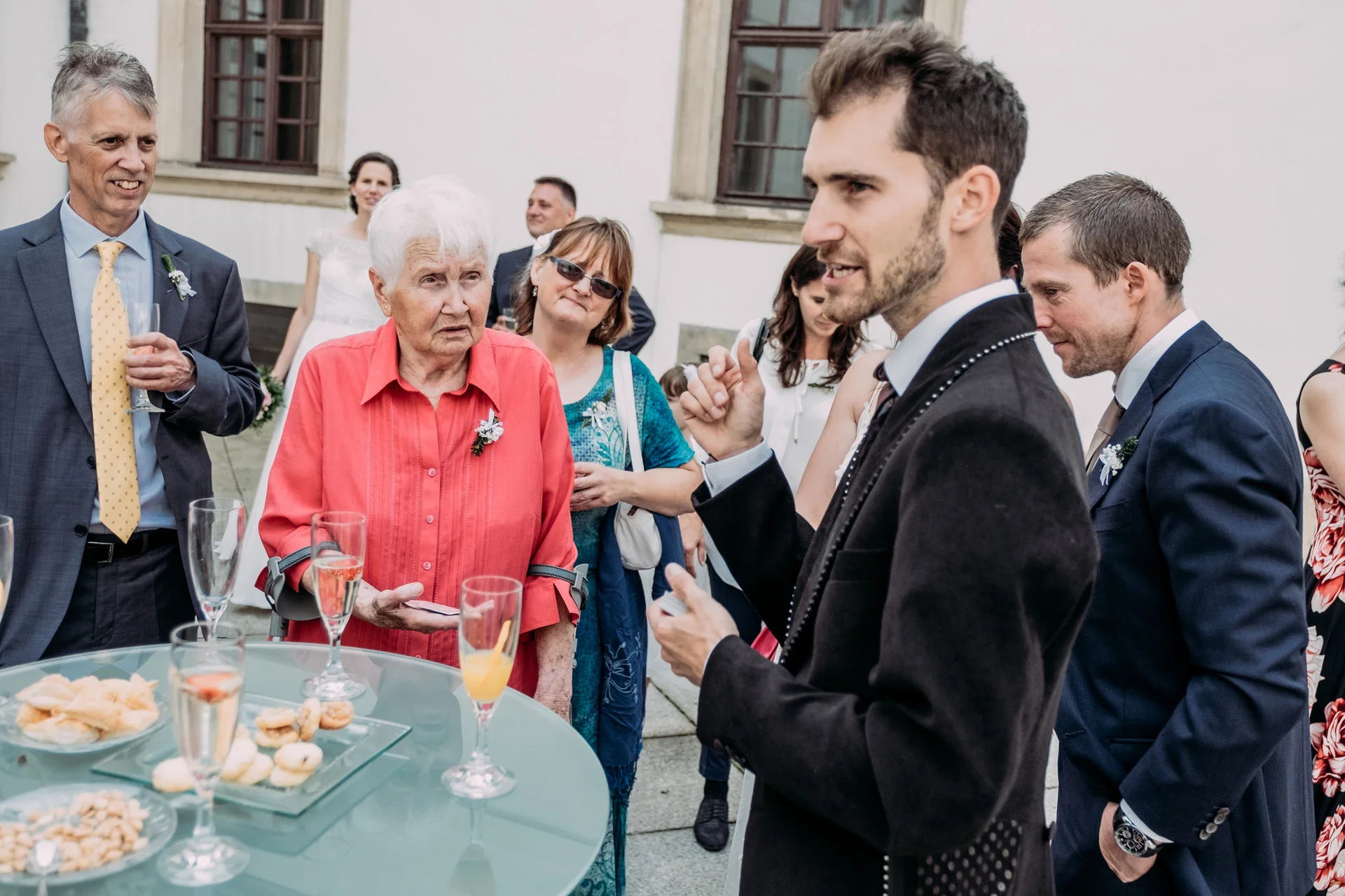 Břevnovský klášter, svatba