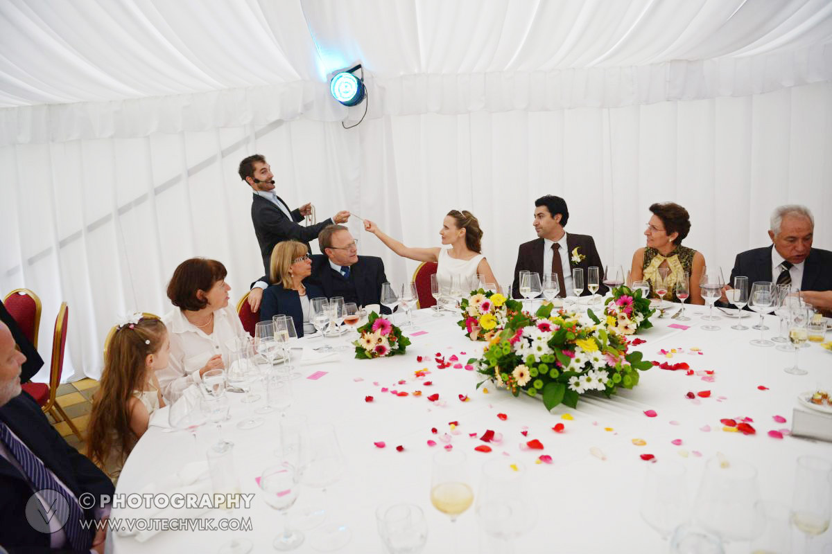 Svatba Chateau Havel, Praha.