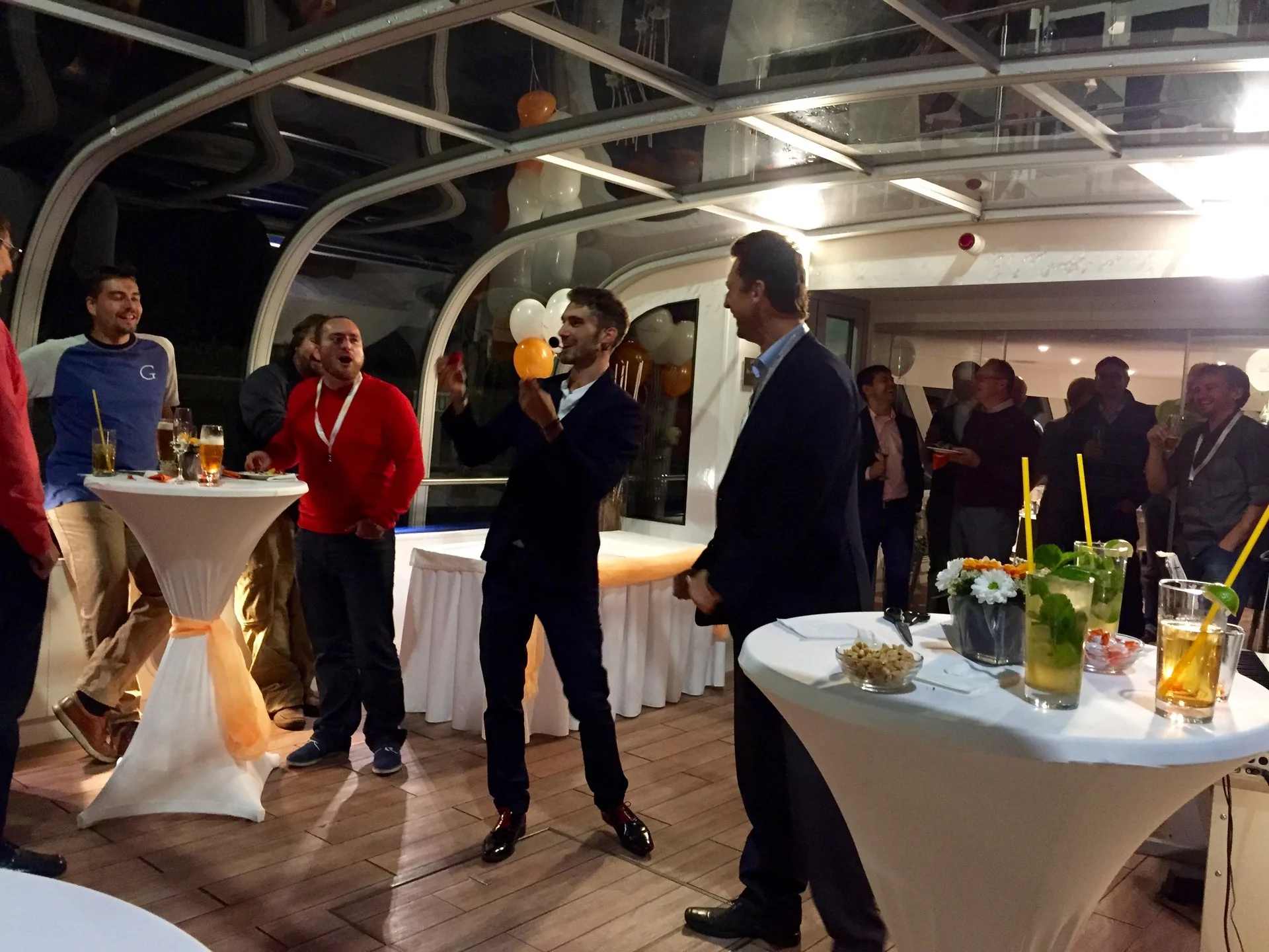 České Radiokomunikace a. s., moderátor akce