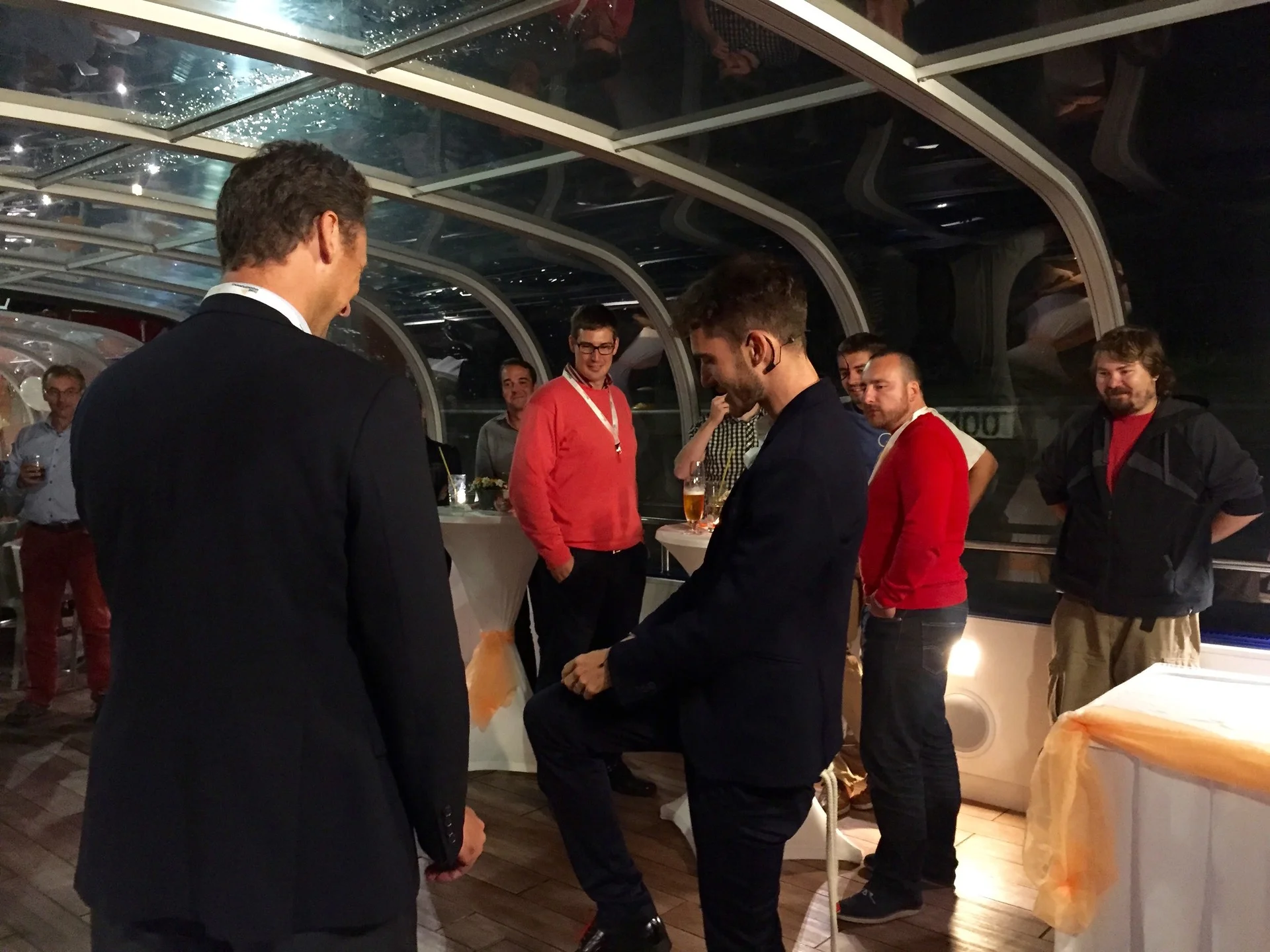 České Radiokomunikace a. s., moderátor akce