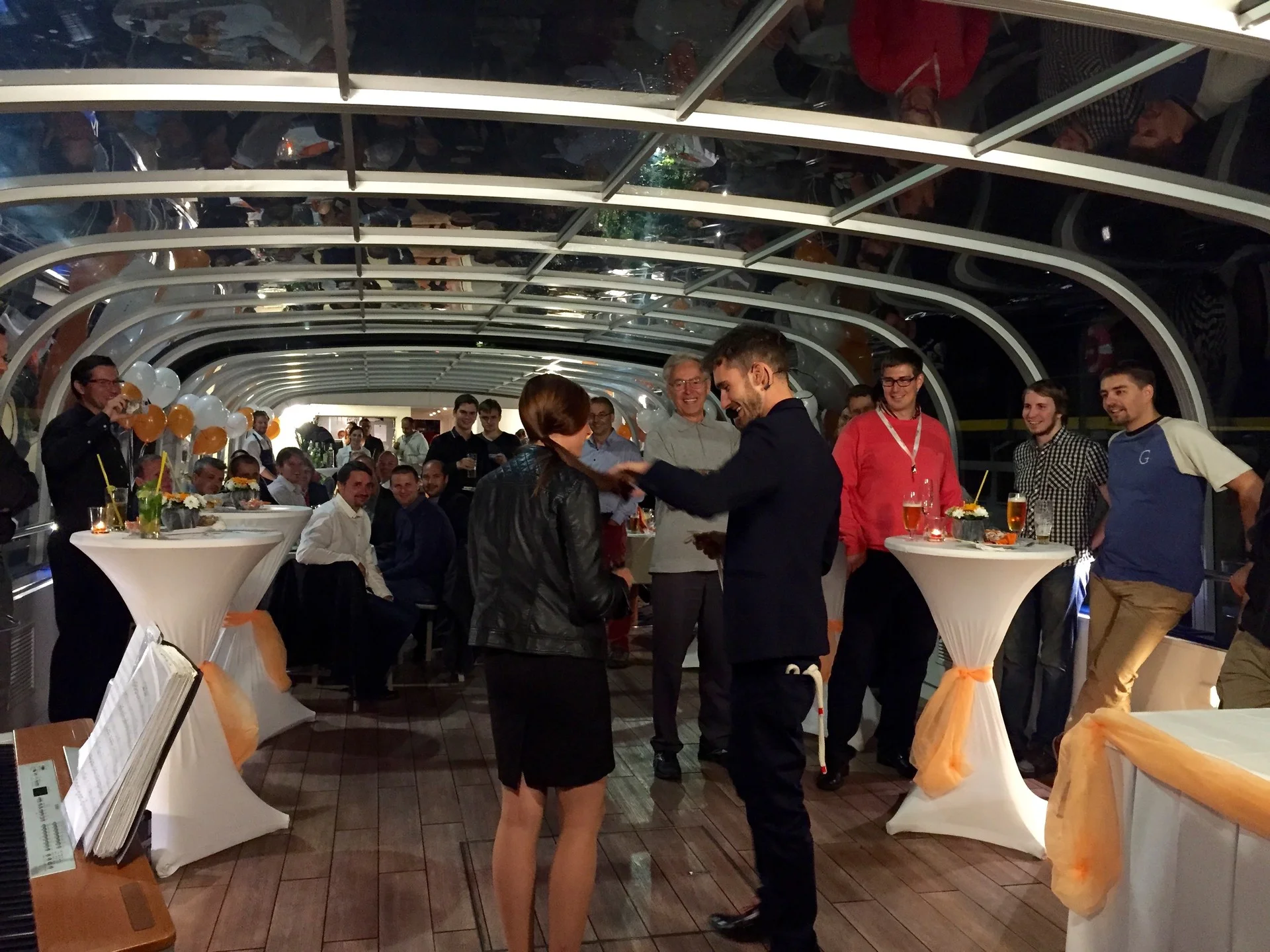 České Radiokomunikace a. s., moderátor akce