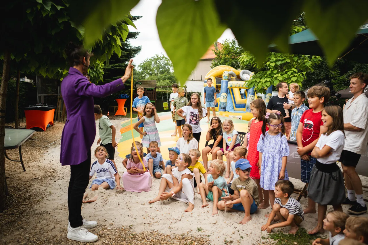 interaktivní kouzelnická show pro děti v restauraci Emoi Turnov