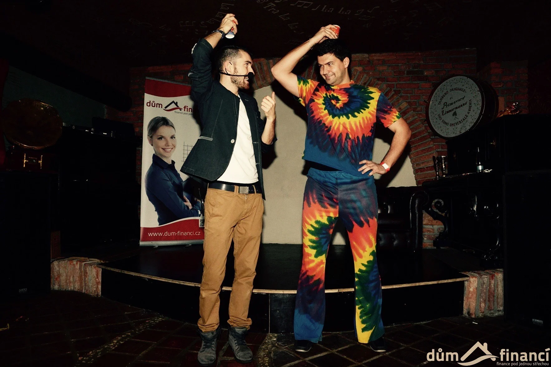 Dům financí, vánoční večírek a program v duchu kouzel.