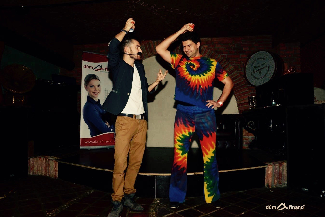 Dům financí, vánoční večírek a program v duchu kouzel.