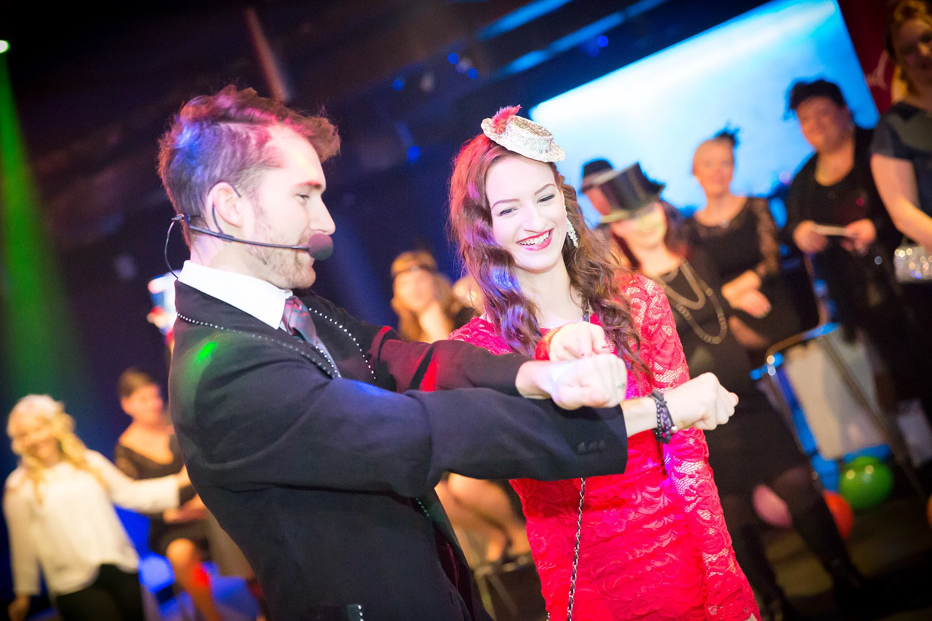 Esprit - vánoční večírek v Hany Bany, Praha. program a zábava, kouzelník