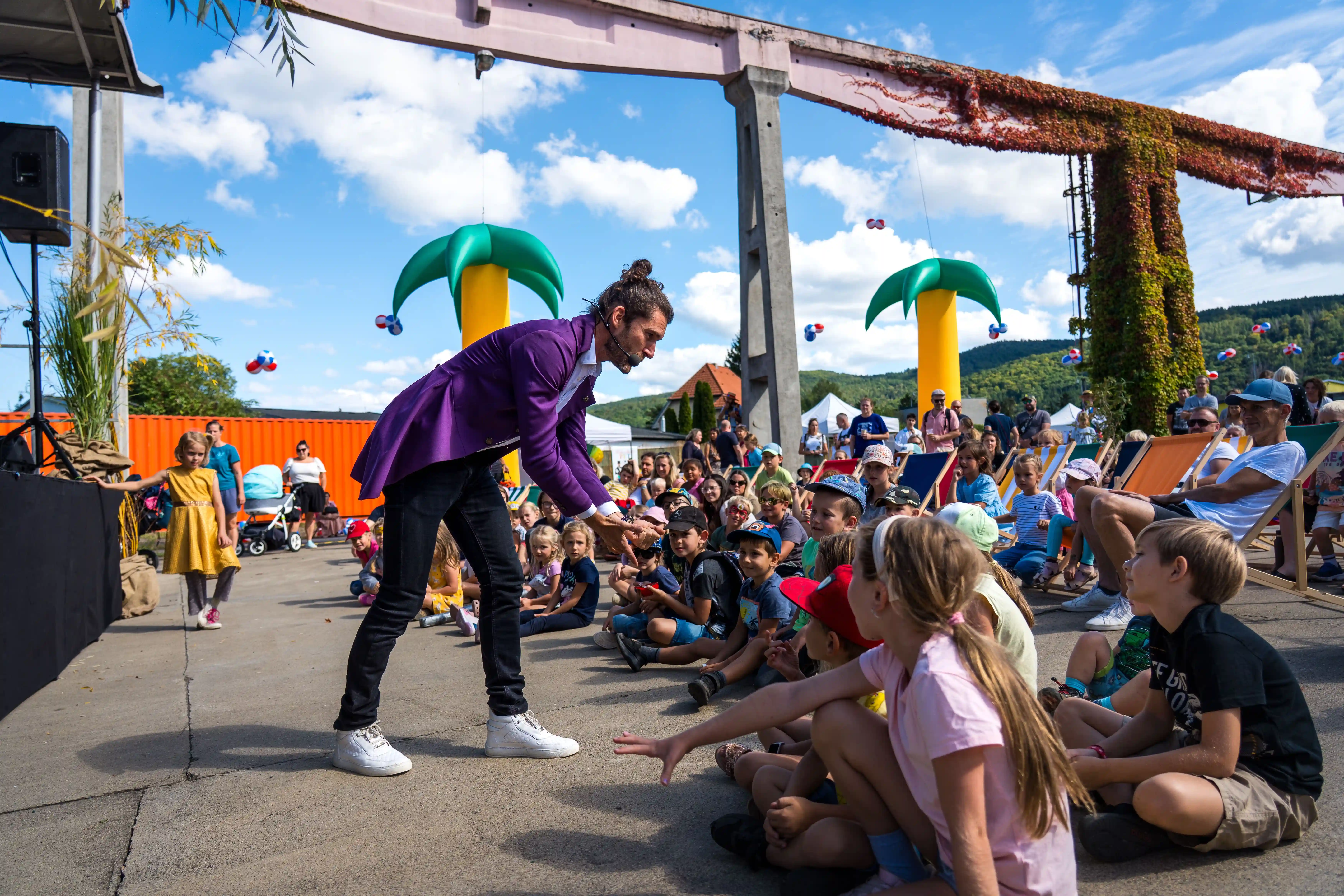 Řevnické léto, kouzelník pro děti