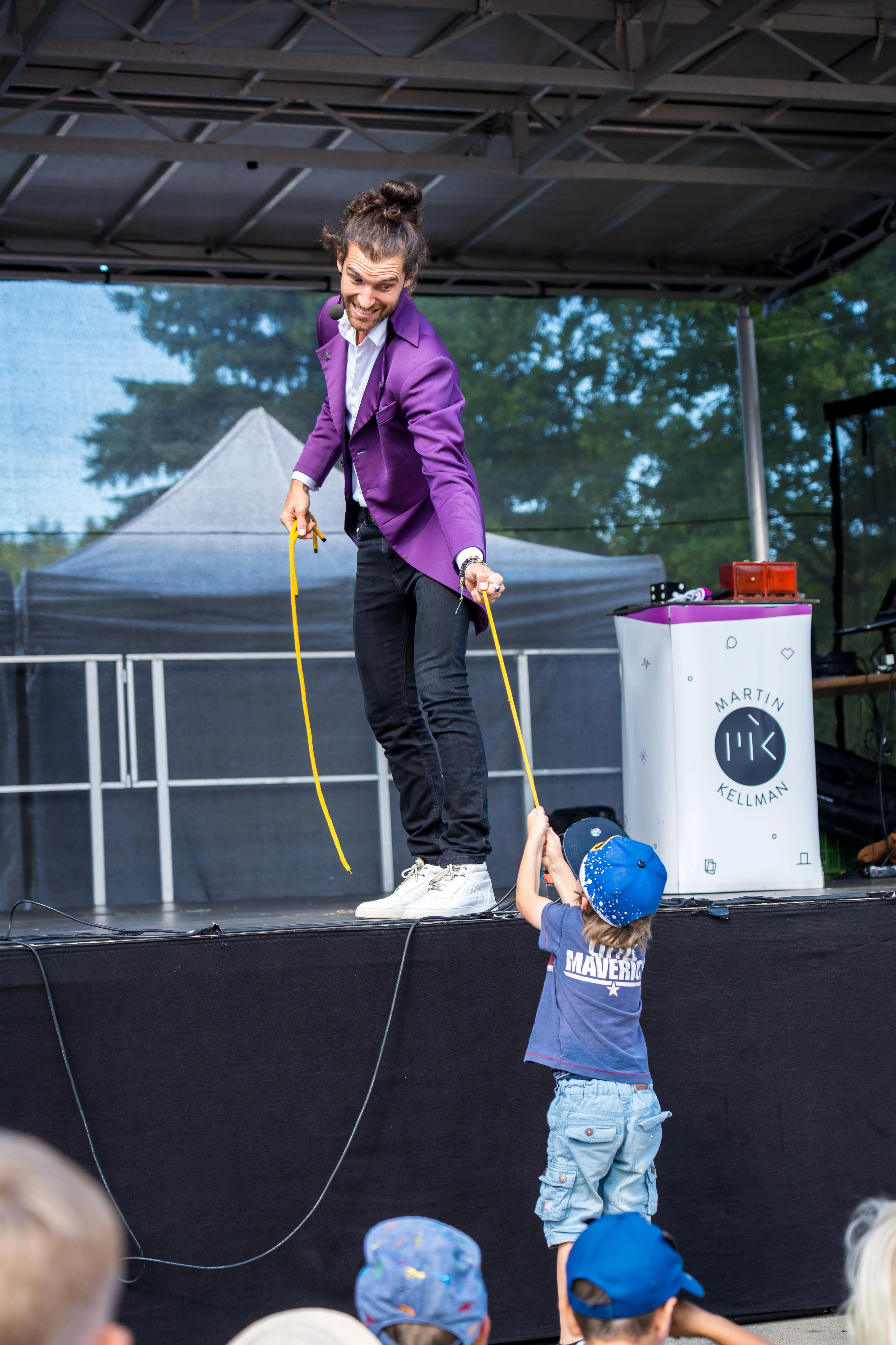 Řevnické léto, kouzelník pro děti