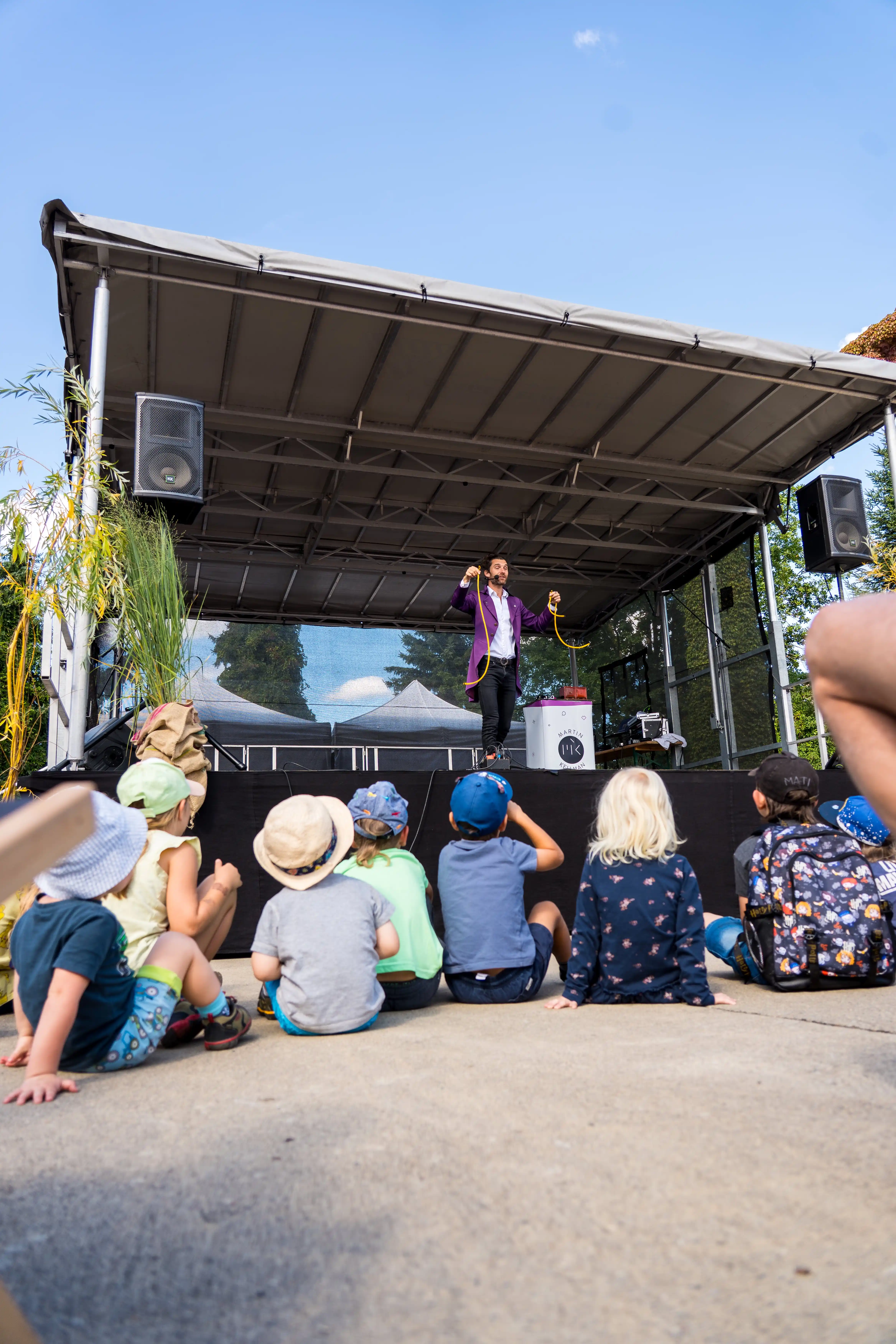 Řevnické léto, kouzelník pro děti