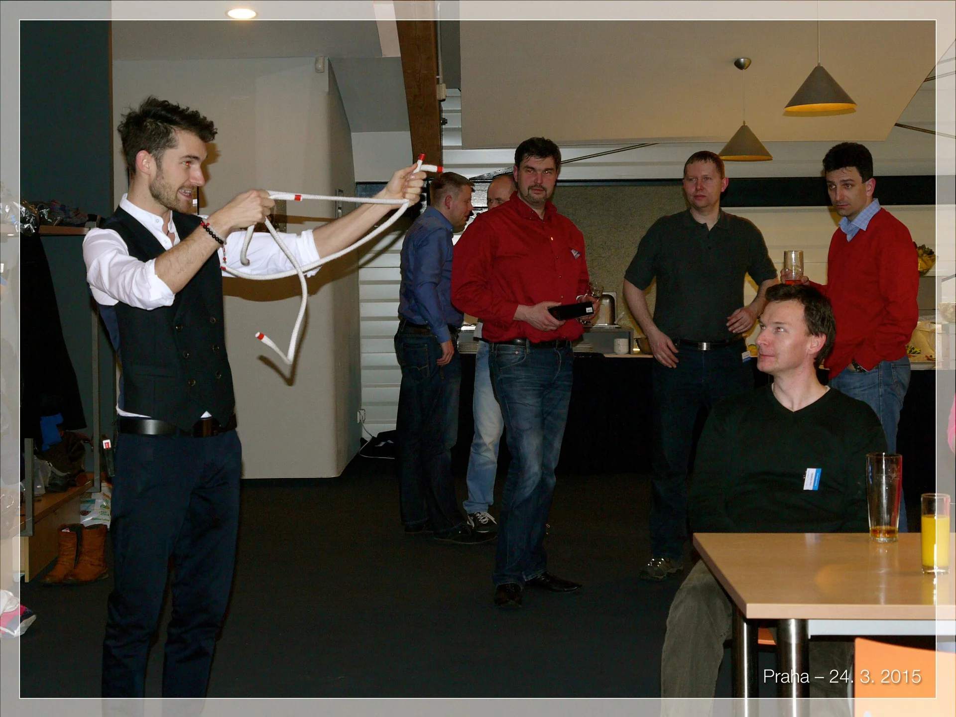 Haberkom Ulmer s. r. o. - akce pro VIP klienty, curlingová hala Praha