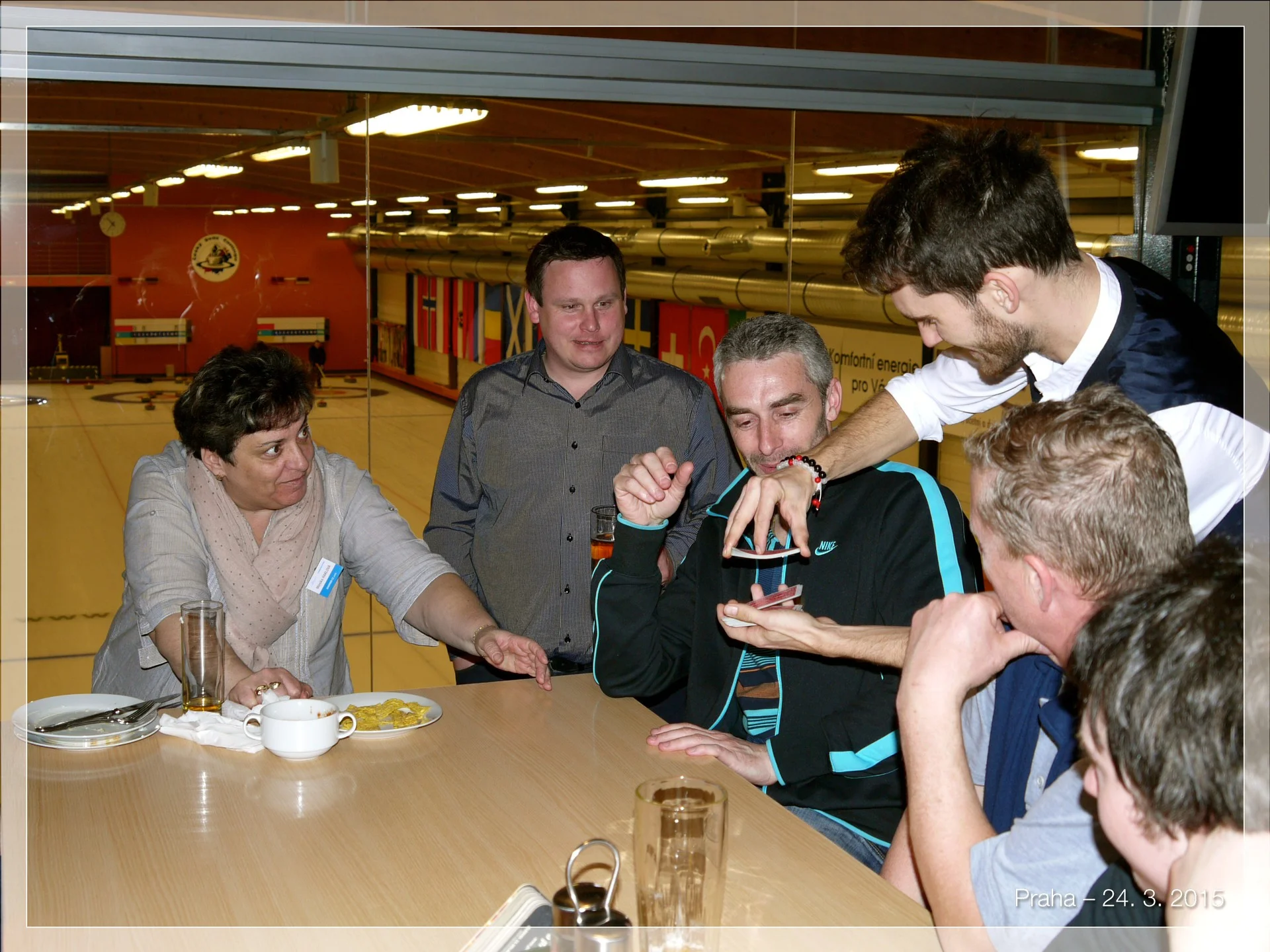 Haberkom Ulmer s. r. o. - akce pro VIP klienty, curlingová hala Praha