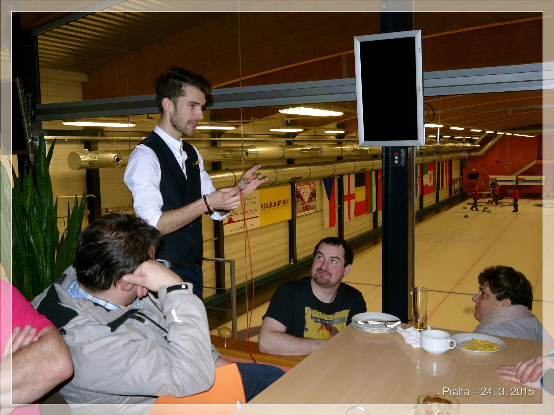 Haberkom Ulmer s. r. o. - akce pro VIP klienty, curlingová hala Praha