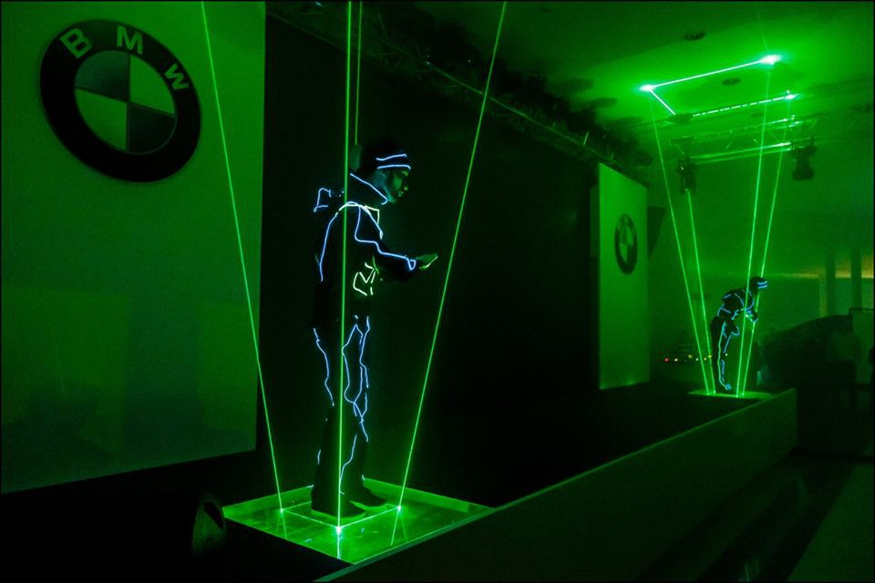 Laserman show pro BMW Invelt