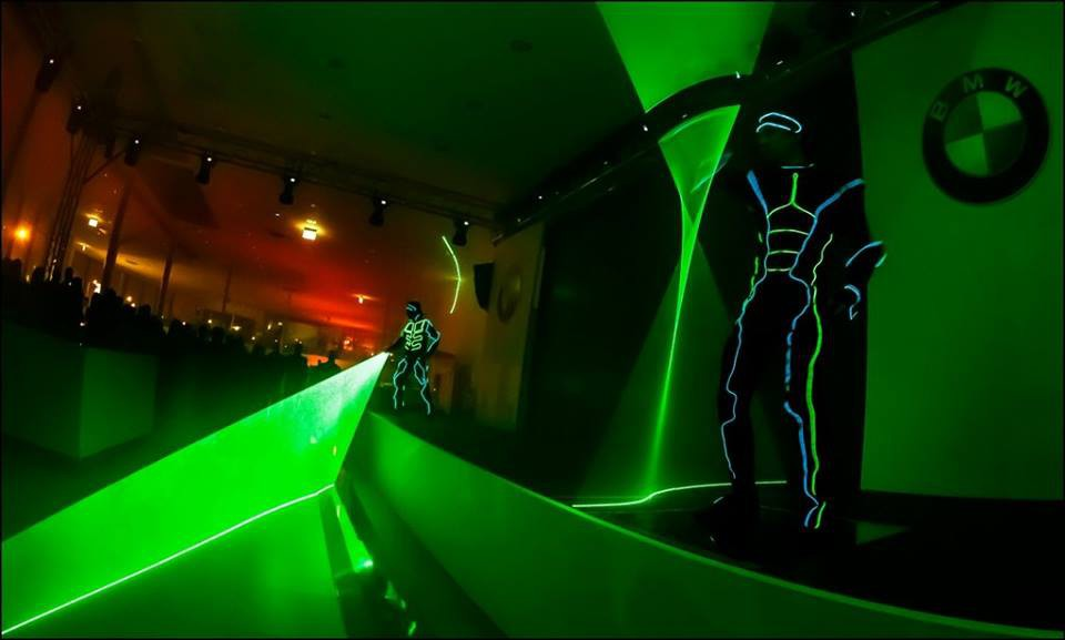 Laserman show pro BMW Invelt