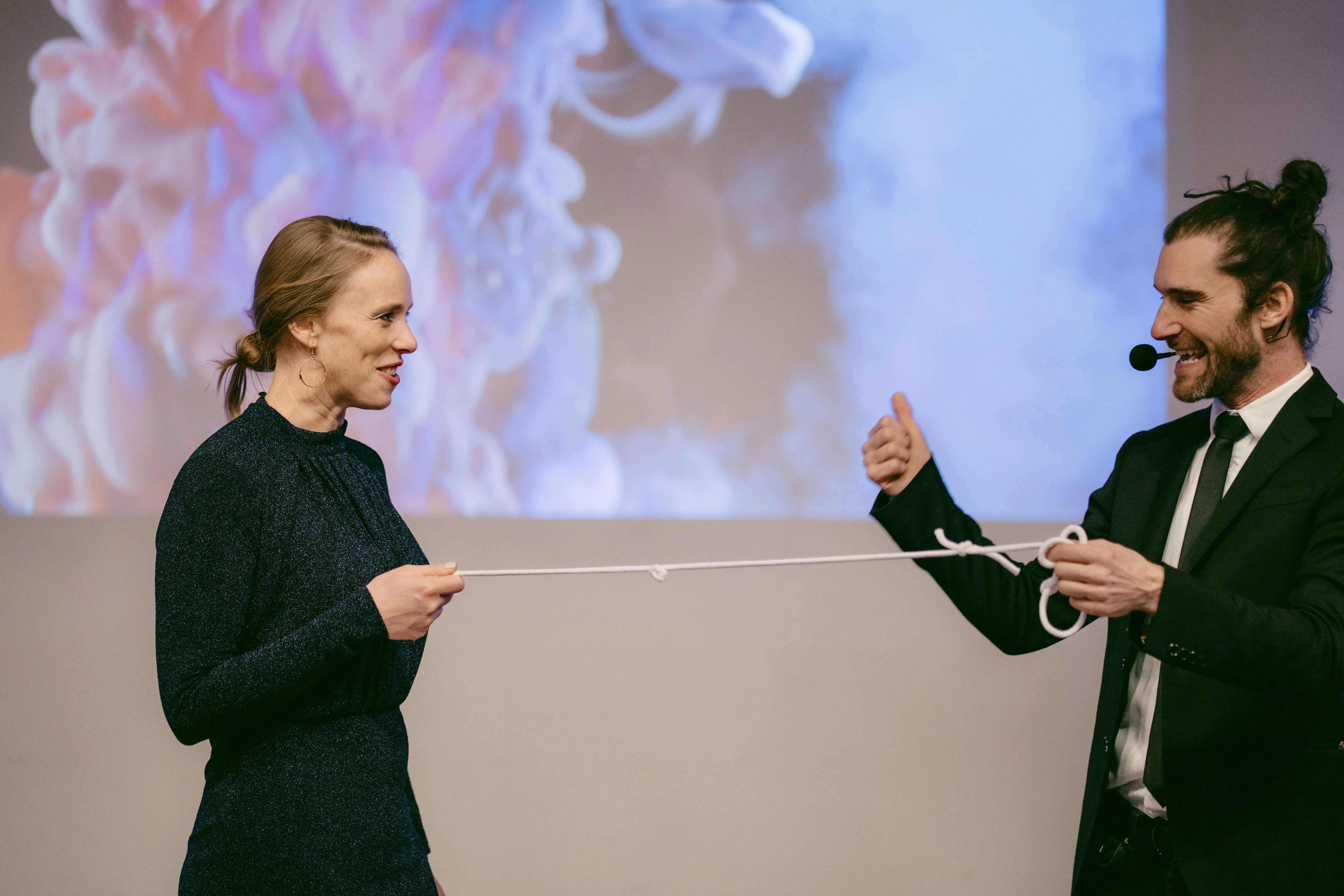 COFIDIS, Mikromagie na vánočním večírku v Praze