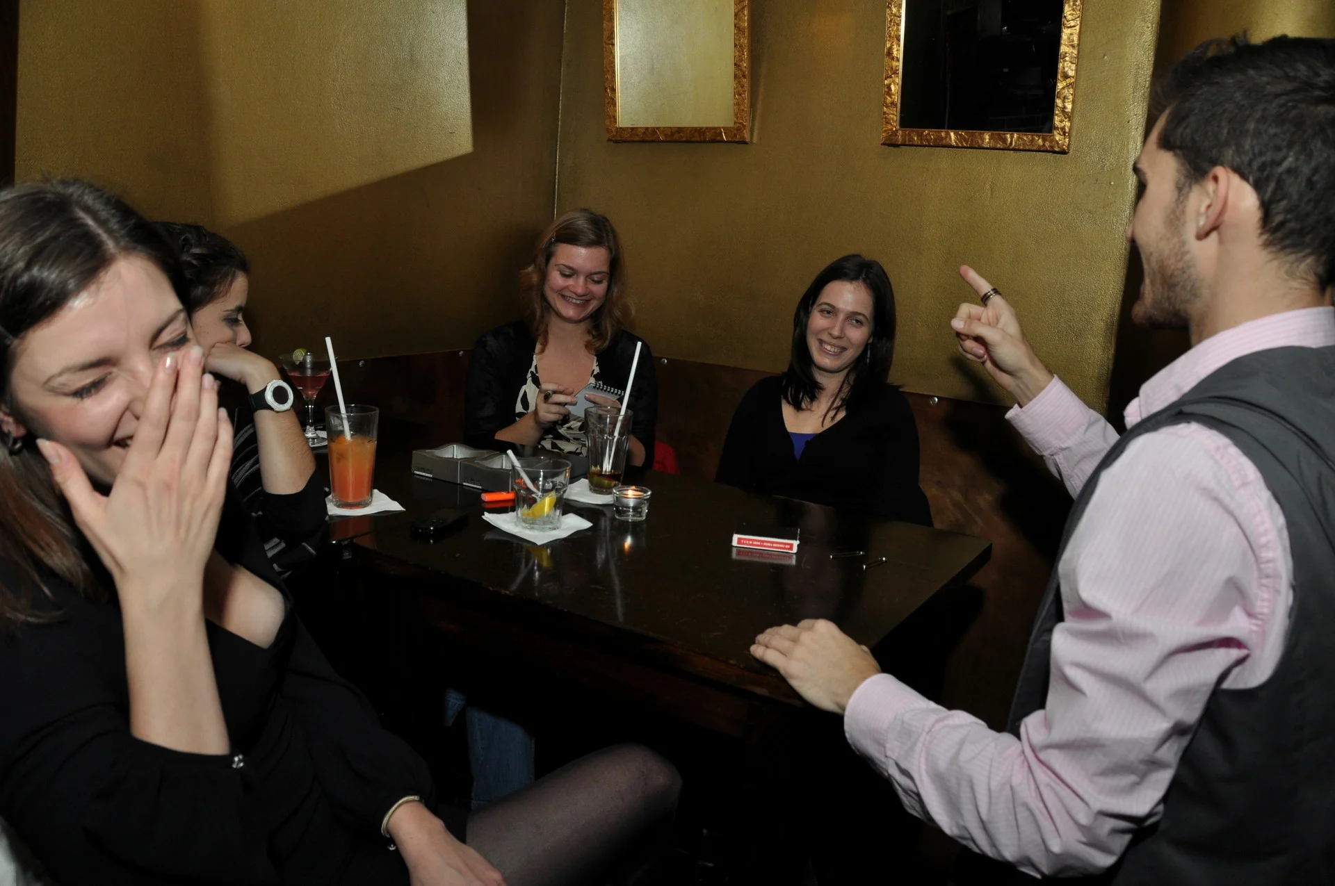 Infinity bar, Praha.