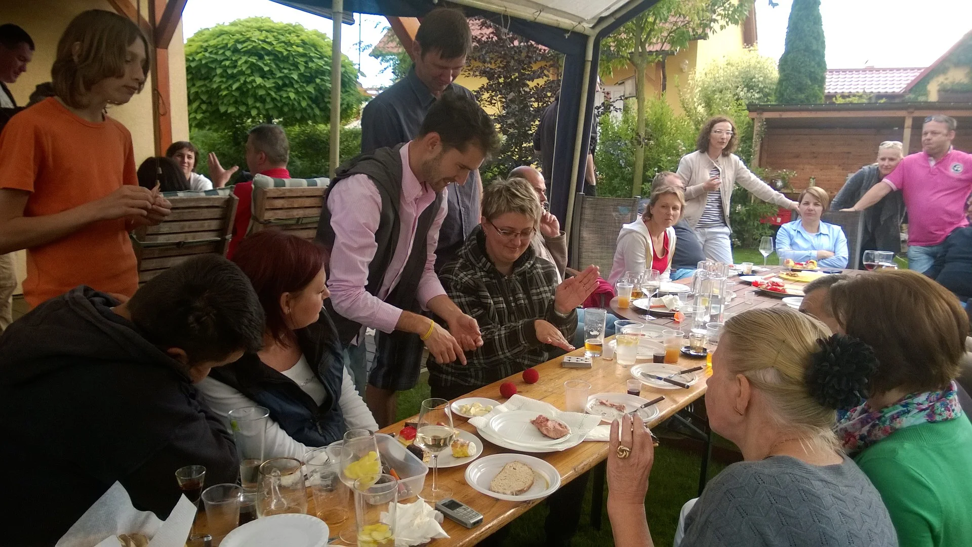 Úvaly, soukromá oslava 40. narozenin