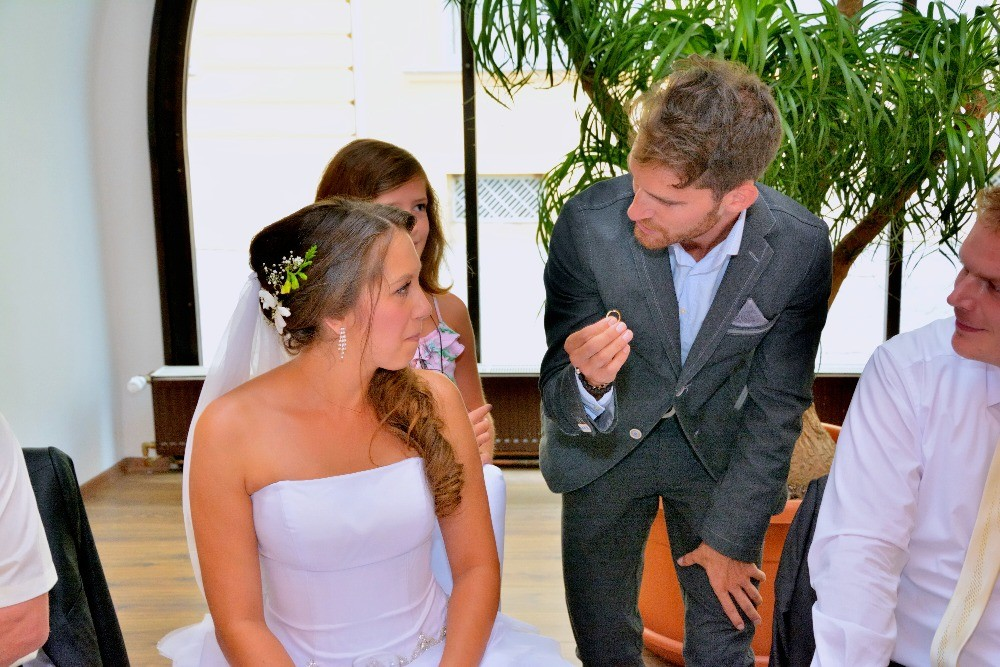 Litoměřice, Grandhotel Salva, zábava na svatbu, kouzelník Martin