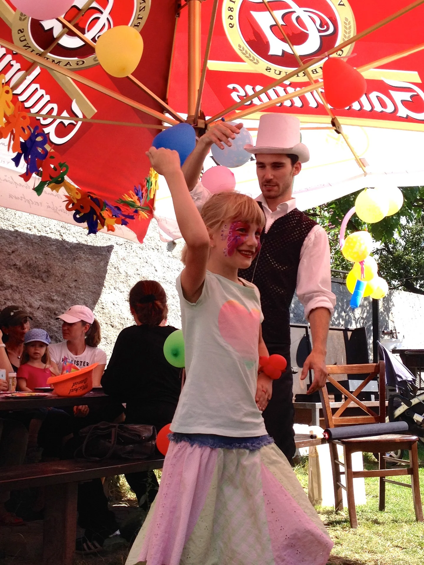 Narozeniny Cholupice, kouzelník Martin