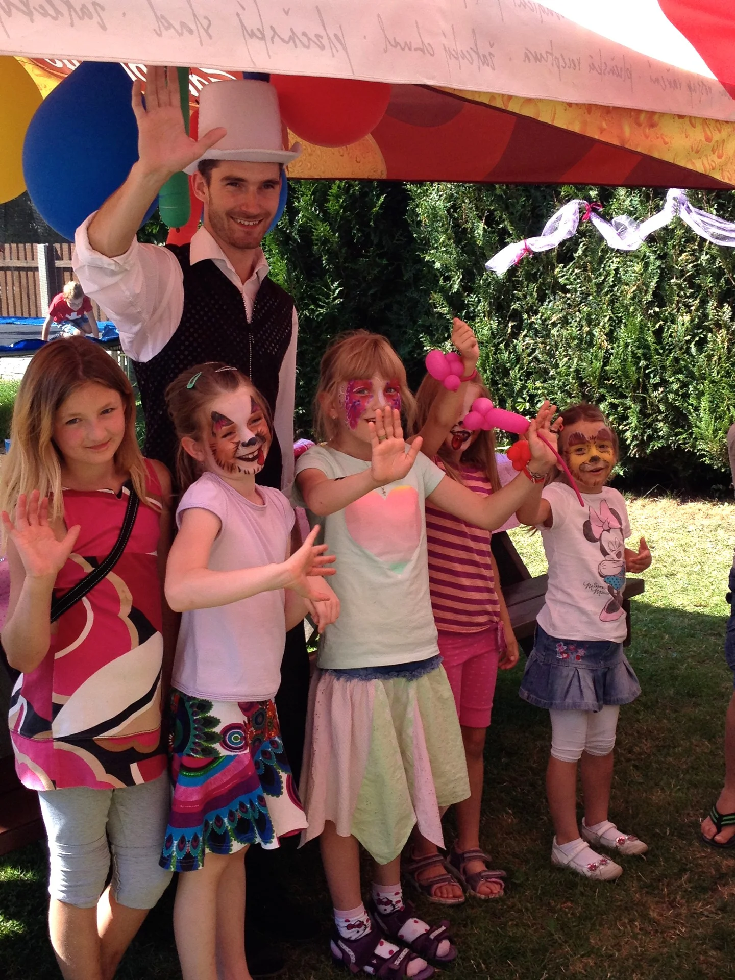 Narozeniny Cholupice, kouzelník Martin