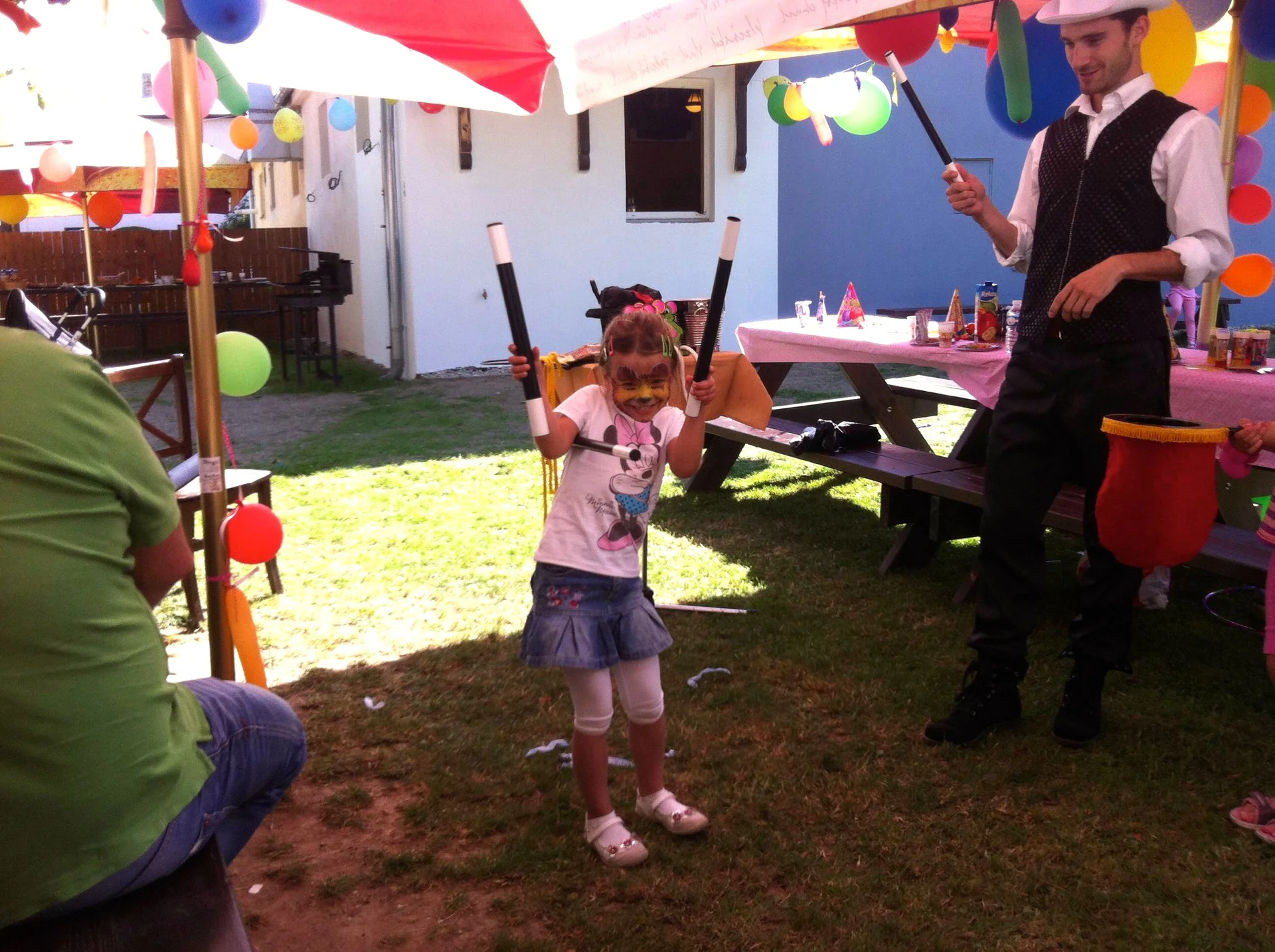 Narozeniny Cholupice, kouzelník Martin