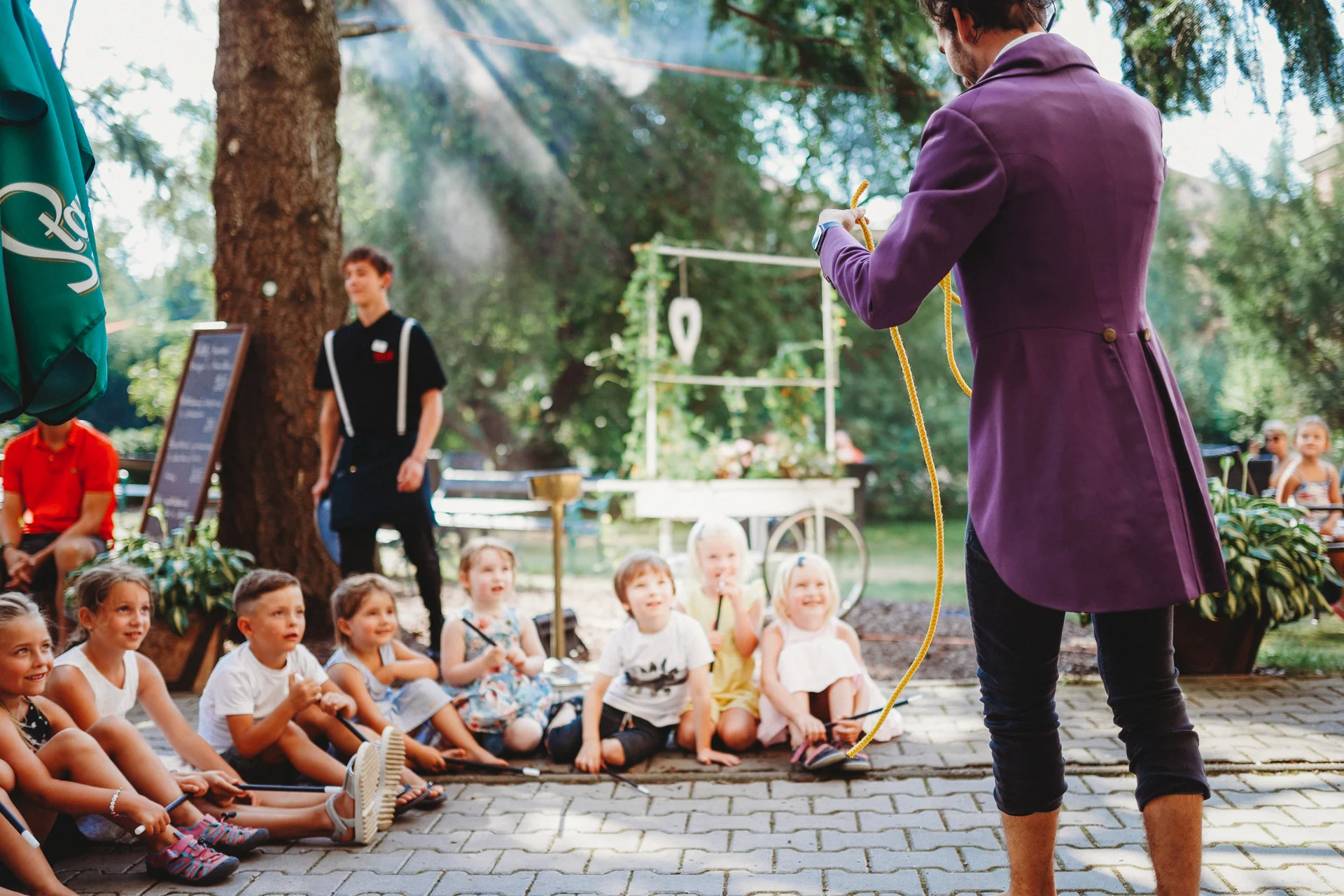 Symphonie - skvělá restaurace a kouzelník na oslavu narozenin