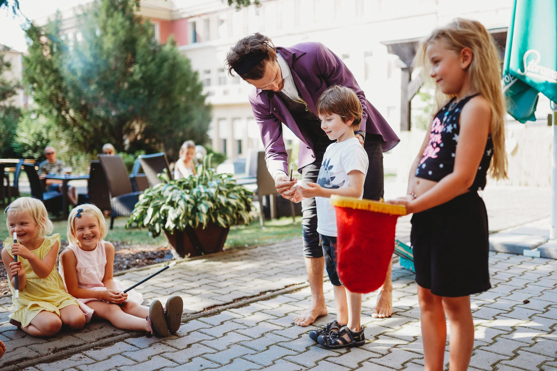Symphonie - skvělá restaurace a kouzelník na oslavu narozenin