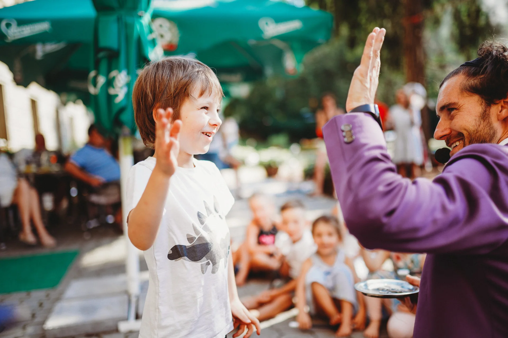 Symphonie - skvělá restaurace a kouzelník na oslavu narozenin