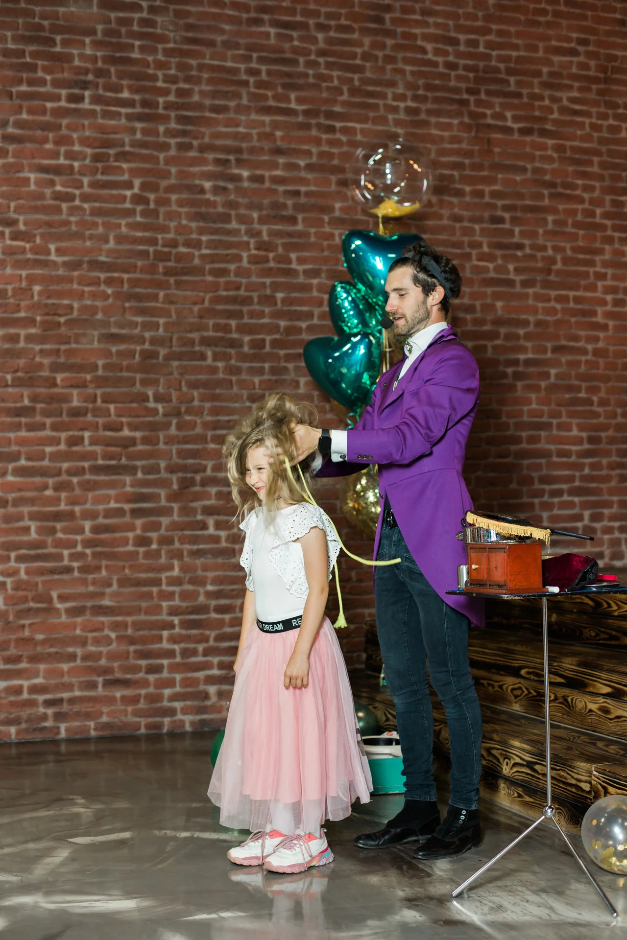 Oslava 7. narozenin, kouzelník Praha, Hostivař