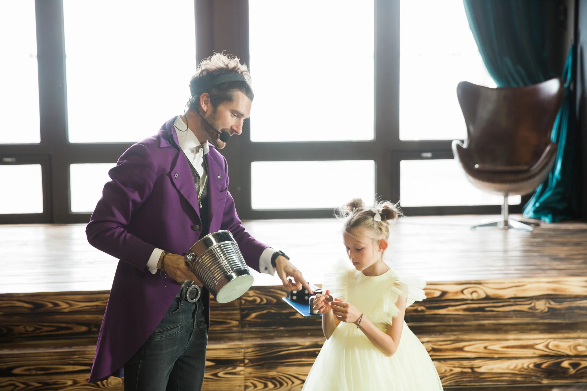 Oslava 7. narozenin, kouzelník Praha, Hostivař