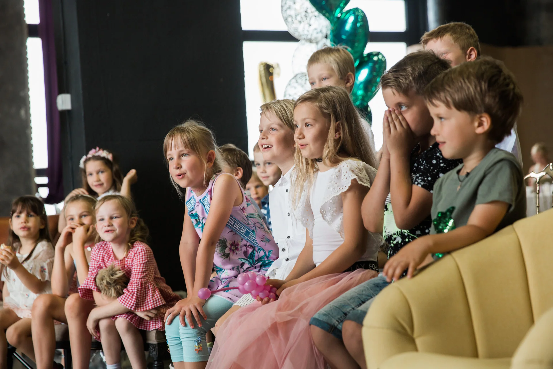 Oslava 7. narozenin, kouzelník Praha, Hostivař