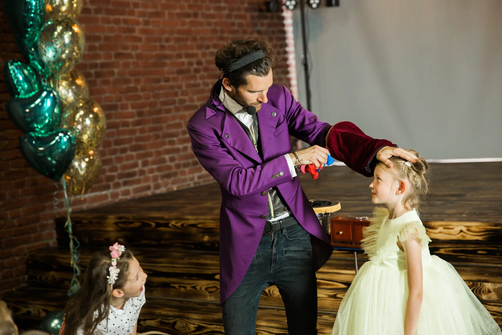 Oslava 7. narozenin, kouzelník Praha, Hostivař