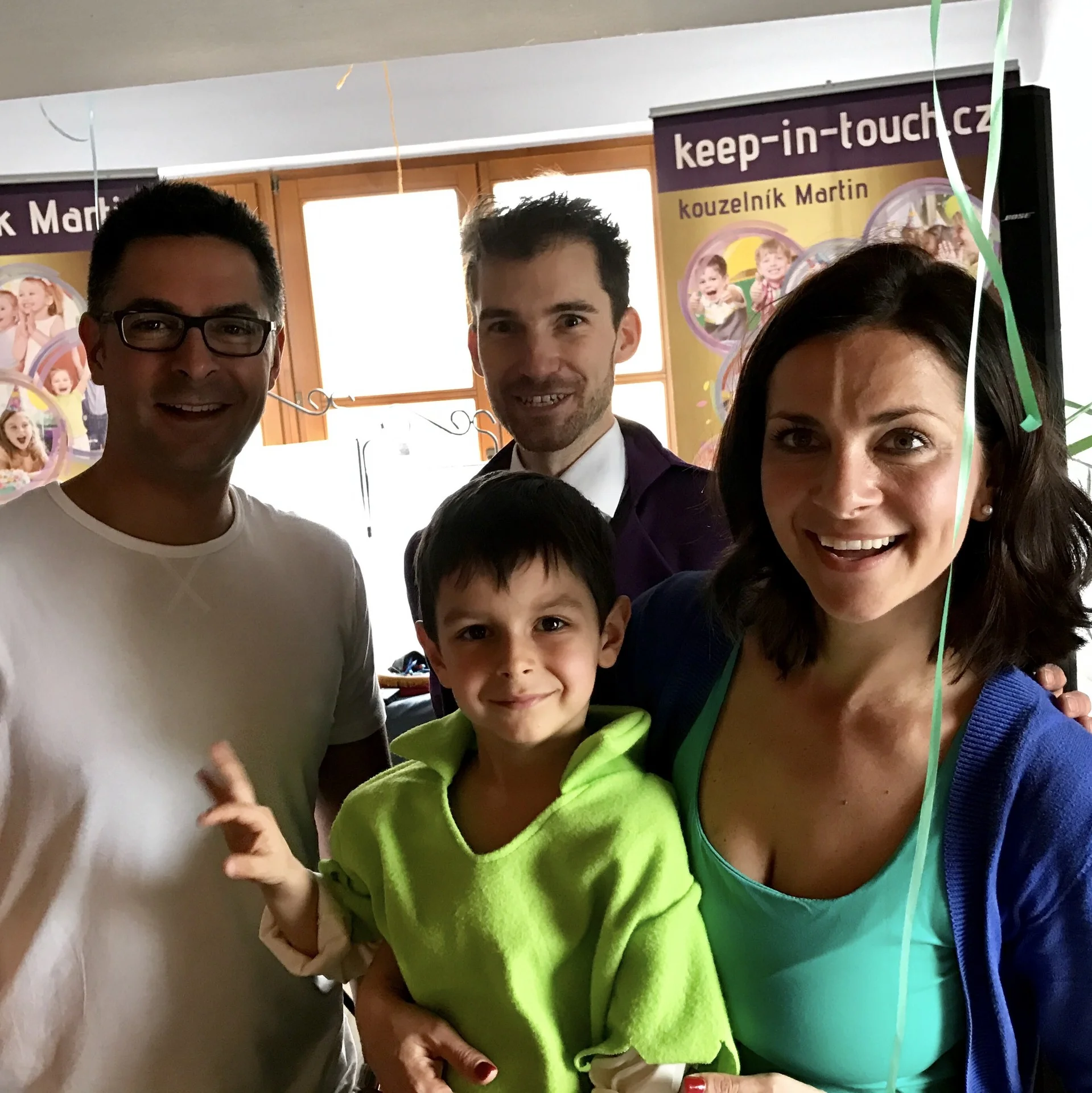 František, 5. narozeniny, kouzelník Martin na oslavě, ženy s. r. o.