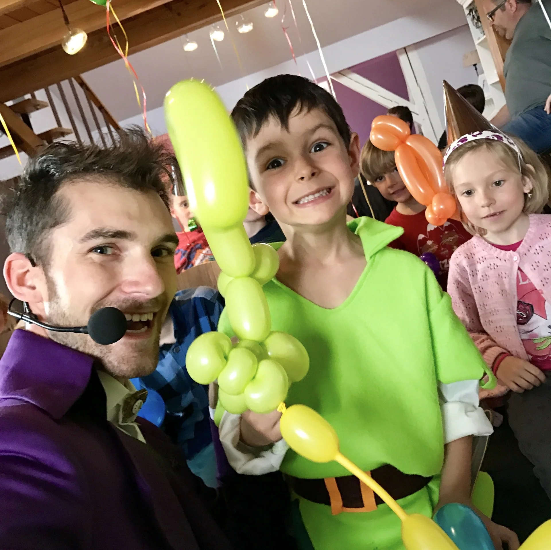 František, 5. narozeniny, kouzelník Martin na oslavě, ženy s. r. o.